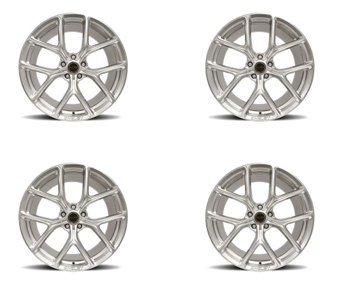 15-26 Ford Mustang Felgensatz - Shelby CS3 - 9,5x20 Zoll und 11x20 Zoll - Chrome Powder