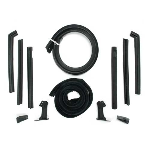 57-58 Chevrolet Corvette (Convertible) Dichtung Cabrioverdeck - Set - 12-teilig
