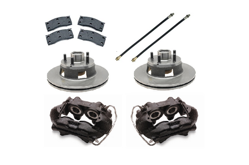 64-66 Ford Mustang (Disc) Bremssattel Set - Überholsatz - Vorne