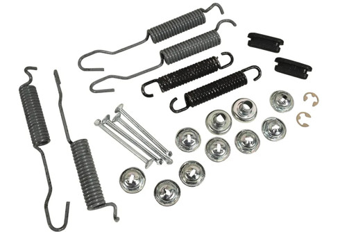 56-62 Chevrolet Corvette Montagematerial Bremsbacken Trommelbremse - CA - Hinten