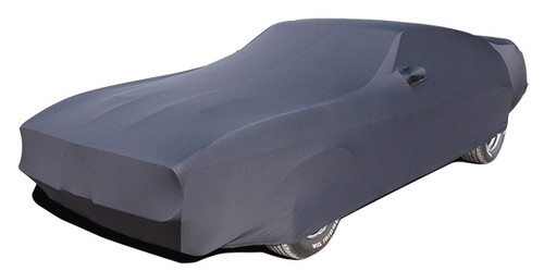 71-73 Ford Mustang (Fastback) Fahrzeugabdeckung - Onyx Satin - Schwarz