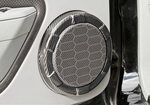05-09 Ford Mustang Abdeckung Lautsprecher - Carbon - LG106
