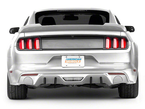 15-17 Ford Mustang Stoßstangenansatz - 4 - Lamellen für OE Diffusor Hinten unten
