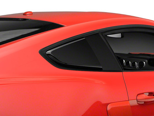 15-23 Ford Mustang Aufsatz für Scheibe - kurze Version - schwarz lackiert - geschlossen