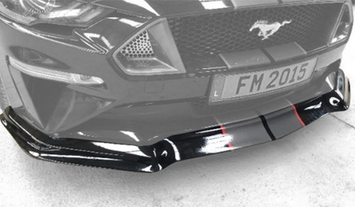 18-23 Ford Mustang Spoilerschwert - Abbes - Vorne - Mit TÜV Vorne