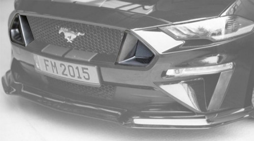18-23 Ford Mustang Einsatz Kühlergrill - Abbes - Oben - Mit TÜV Oben