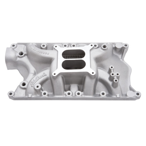 69-73 Ford Mustang (351) Ansaugkrümmer - Edelbrock Performer RPM - Aluminium - Unbehandelt