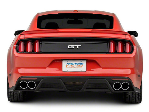 15-17 Ford Mustang Stoßstangenansatz - GT350 Style - Diffusor für 4-Rohr Abgasanlage