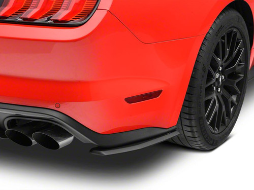 18-23 Ford Mustang Stoßstangenansatz - Diffusor Winglets Hinten Links und Rechts