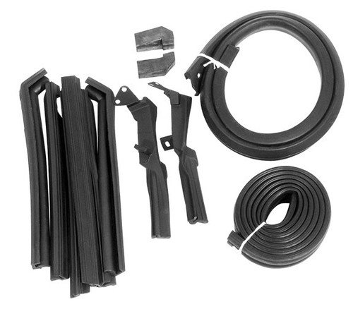 61-62 Chevrolet Corvette Dichtung Cabrioverdeck - Set