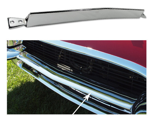 61-62 Chevrolet Corvette Einsatz Stoßstange - Vorne Mitte Mitte