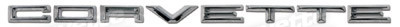 61-62 Chevrolet Corvette Emblem - Vorne