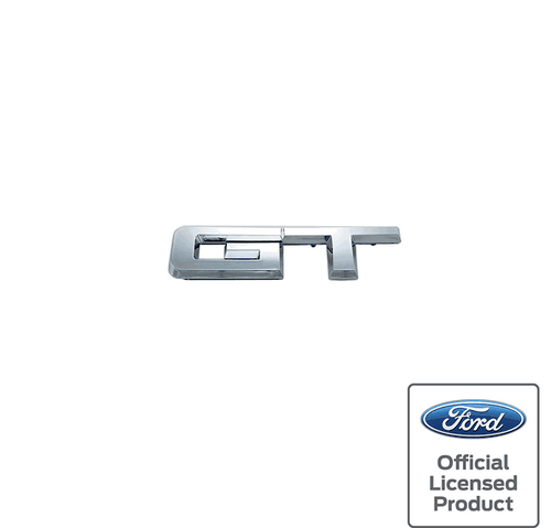 15-23 Ford Mustang Emblem Heckklappe - GT - Chrom