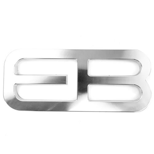 15-23 Ford Mustang Emblem Heckklappe - EB - Chrom