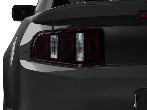 10-12 Ford Mustang Abdeckung Rücklicht - Tönungsfolie - Schwarz