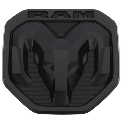 52891975-19-23-Ram-1500-Emblem-Laderaumklappe-OEM-RAM-Head-Schwarz-matt-1