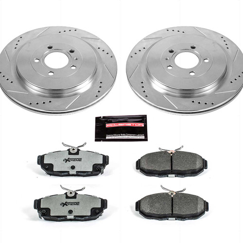 13-14 Ford Mustang Shelby GT500 (5.8) Überholsatz Verschleißteile Bremse - Powerstop Z26 - Track - HA Hinten