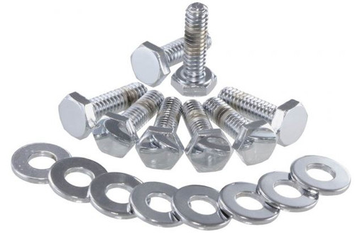 56-86 Chevrolet Corvette Schraubenset Ventildeckel - Verchromt - Für Aluminium-Ventildeckel