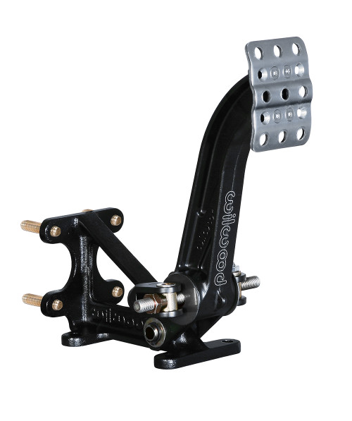 Chevrolet, Ford Bremspedaleinheit - Wilwood - Aluminium - Schwarz - Übersetzung 6 : 1 - 12,1 " Pedallänge