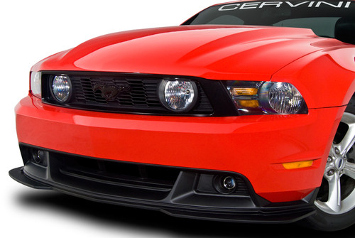 10-12 Ford Mustang GT (5.0) Spoiler - Cervinis - GT/CS-Style - Unlackiert - ohne Nebelscheinwerfer Vorne unten