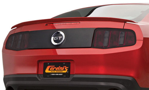 10-12 Ford Mustang Heckblende - Cervinis - Schwarz Strukturiert