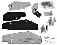 69-70 Ford Mustang (Convertible/Fastback/Hardtop) Führung für Fensterheber - für Scheiben zum Anschrauben - Links Links