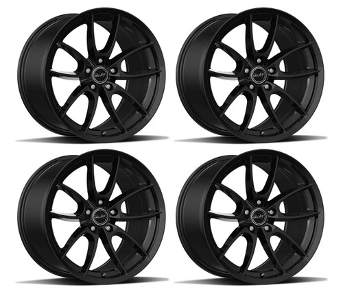 05-26 Ford Mustang Felgensatz - Shelby CS5 - Aluminium - 9,5x19 Zoll - Schwarz Vorne und hinten