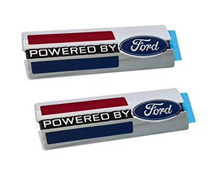 64-24 Ford Mustang Emblem Kotflügel - "Powered By Ford"