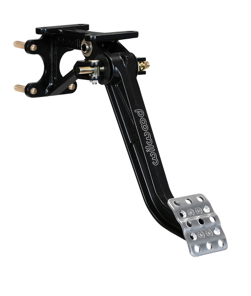Chevrolet, Ford Bremspedaleinheit - Wilwood - Aluminium - Schwarz - Übersetzung 7 : 1 - 12,1 " Pedallänge