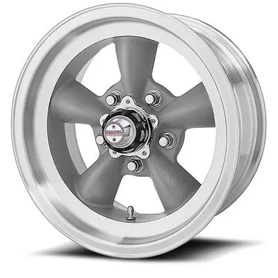 64-73 Ford Mustang Felge - Torq Thrust D - Aluminium - 15x7 " - Grau