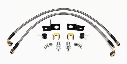 15-23 Ford Mustang Bremsschlauch - Wilwood - Stahlflex - Hinten Hinten