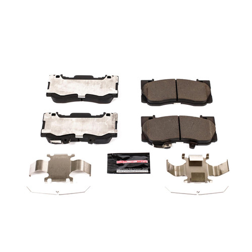 15-23 Ford Mustang (2.3, 5.0) Bremsbelagsatz Scheibenbremse - Powerstop Z23 - Street - VA - 4-Kolben Bremsanlage Vorne