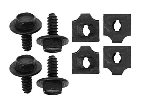 68-70 Ford Mustang Montagematerial Kühlerzarge - Set
