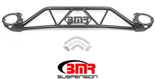15-23 Ford Mustang Domstrebe - BMR - Twin Tube Design - Black Hammertone