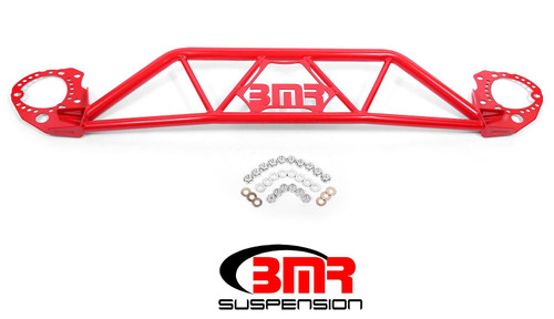 15-23 Ford Mustang Domstrebe - BMR - Twin Tube Design - Rot