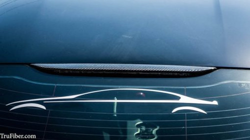 15-23 Ford Mustang Abdeckung dritte Bremsleuchte - Trufiber - LG342 - Carbon