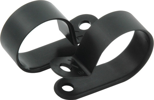 64-73 Ford Mustang Halter Kraftstoffleitung - Nylon - Schwarz - 1" - Set