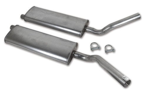 56-62 Chevrolet Corvette Mittelschalldämpfer Set