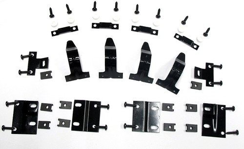 1967 Ford Mustang Montagematerial Panel Rückseite Sitz - Deluxe - Fahrer- und Beifahrersitz Links und Rechts