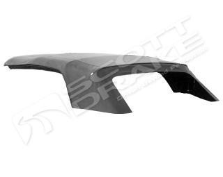 64-66 Ford Mustang (Convertible) Verdeck Pinpoint Vinyl, weiß, Glas Heckscheibe (Robins)