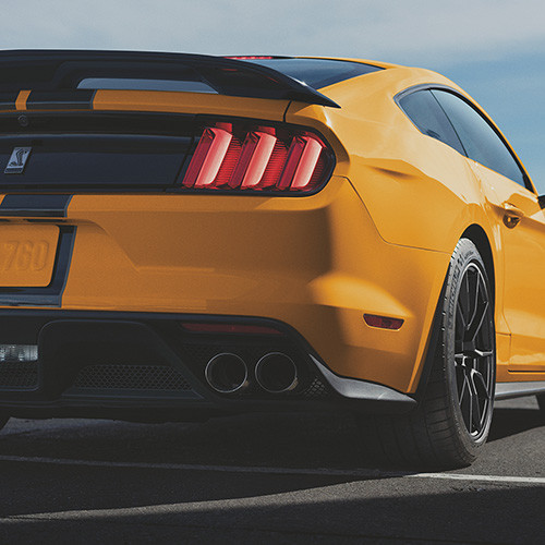 15-23 Ford Mustang (Coupe) Heckspoiler - GT350 / GT500 / Mach1 - Mit Gurney Flap