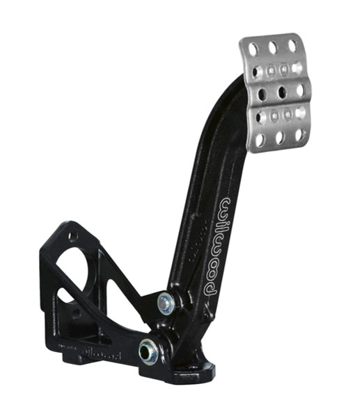 Brems- / Kupplungspedaleinheit - Wilwood - Aluminium - Schwarz - Übersetzung 6 : 1 - 9,63 " Pedallänge