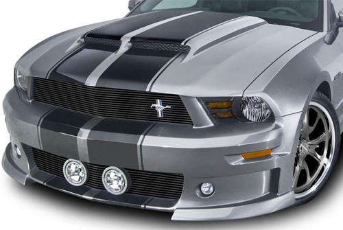10-12 Ford Mustang (4.0, 5.0) Motorhaube - Cervinis - Ram Air - mit Luftauslass