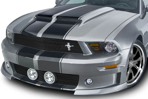 10-12 Ford Mustang (4.0, 5.0) Motorhaube - Cervinis - Ram Air - mit Luftauslass