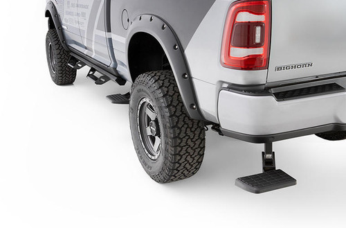 19-23 Ram 1500 (Crew Cab Pickup) Trittbrett Ladefläche - AMP - Einklappbar - Aluminium - Hinten links