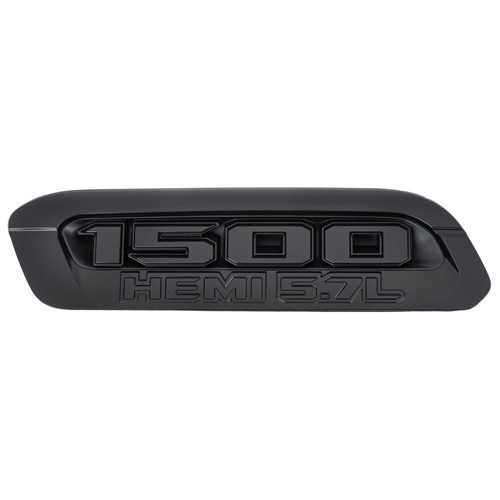 19-23 Ram 1500 Emblem Motorhaube - OEM - Schwarz matt - Links Links