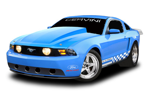 10-12 Ford Mustang (4.0, 5.0) Motorhaube - Cervinis - 4 Zoll Hutze