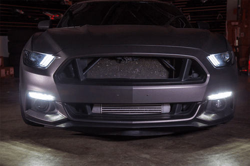 15-21 Ford Mustang Kabelbaum Blinker / Seitenmarkierungsleuchte - DRL - Kabelbaum für sequenzieller LED-Blinker als Tagfahrlicht - US-Modell Vorne
