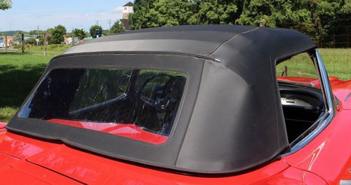 1959 Chevrolet Corvette (Convertible) Cabrioverdeck - Stayfast - Mit Pads und Straps - Schwarz