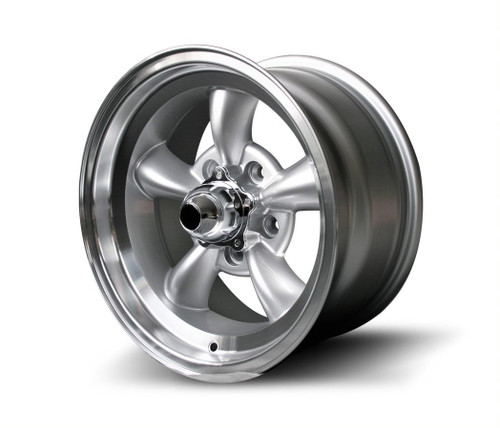 64-73 Ford Mustang Felge - Torq Thrust Style - Aluminium - 15x7 " - Silber - Mit TÜV